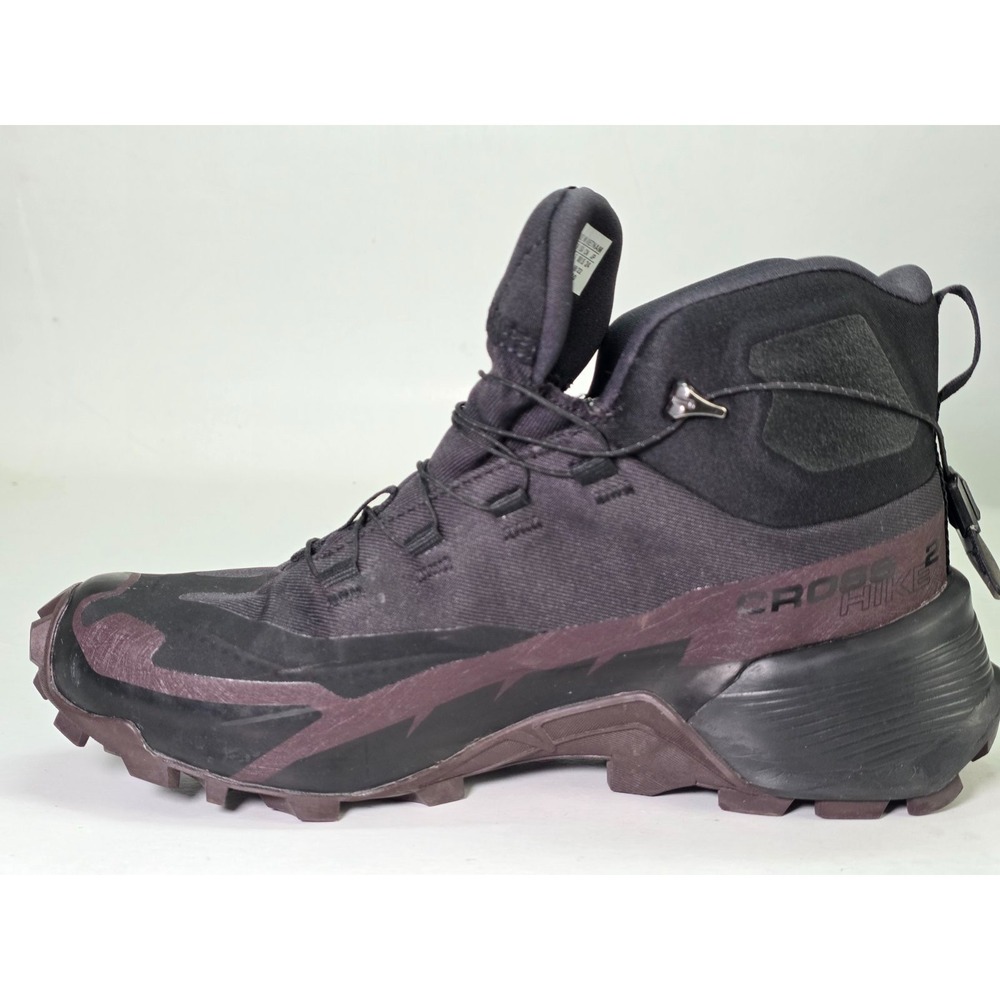 Salomon Cross Hike 2 Women's Boots Size 7 Black GTX Trail Hiking High Top Shoes - Picture 3 of 12